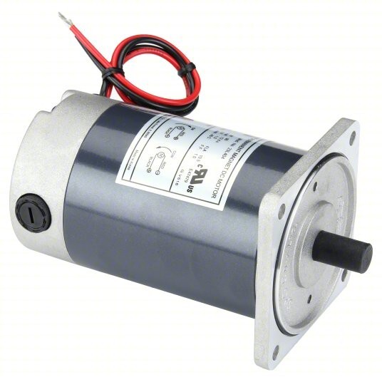 DAYTON PERMANENT MAGNET DC MOTOR 1/8 HP-12 DC-2750 RPM-#23L404-FREE SHIP-BIN 5
