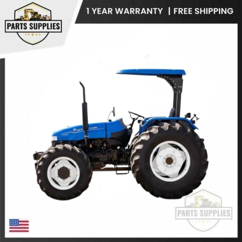 37″x45″ Blue SunGuard ABS Canopy with Quick Off/On Strut for New Holland Tractor
