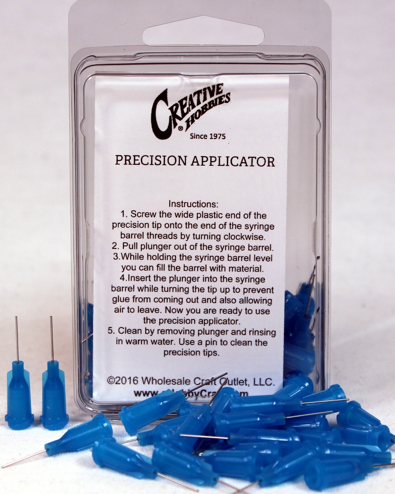 25 Gauge 0.5 Inch, Precision Applicator Dispensing Needle Tips, 50 Pieces