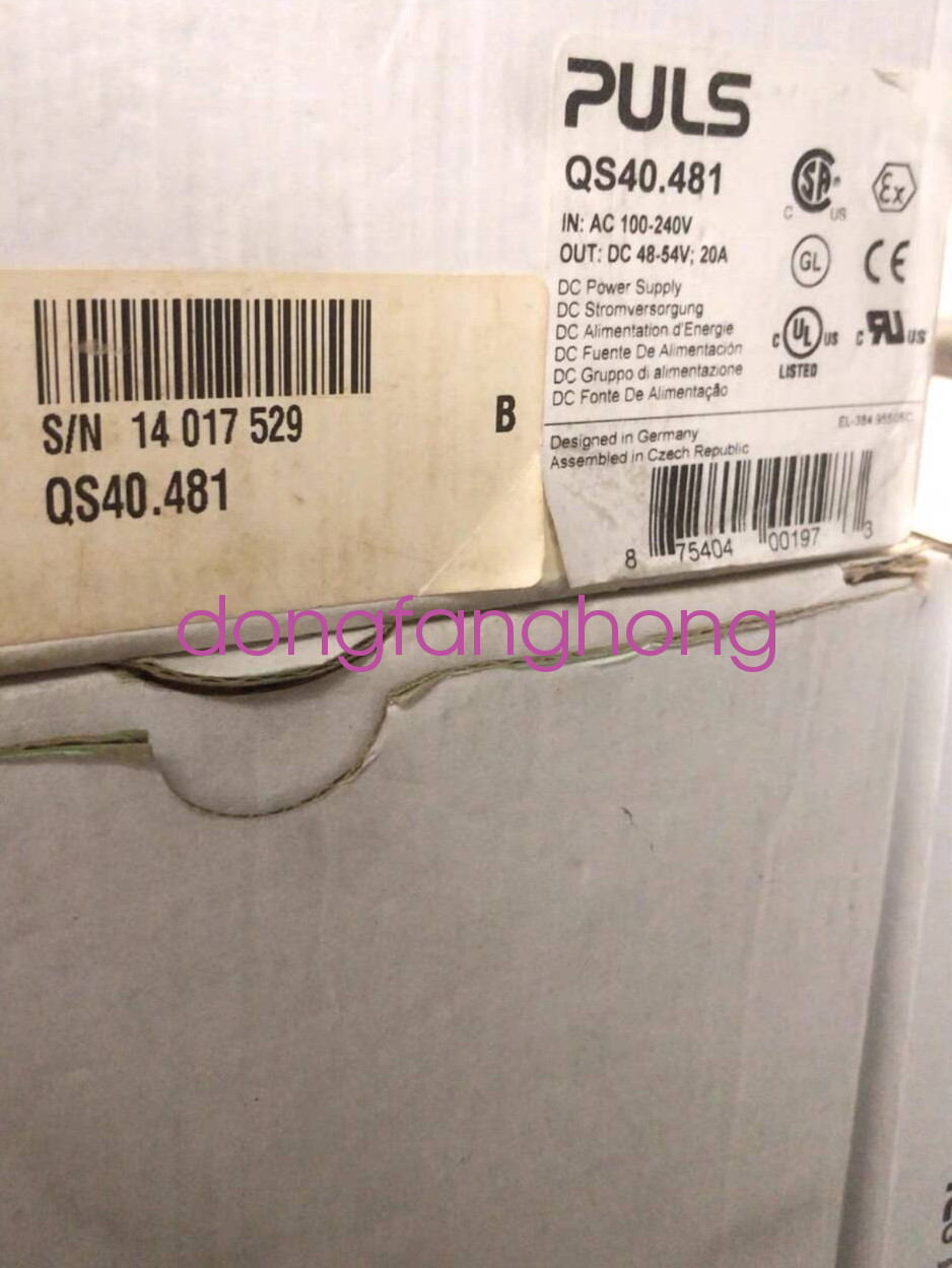 1PC Puls QS40.481 Power Supply Output 48-54VDC In Box FedEx or DHL or UPS