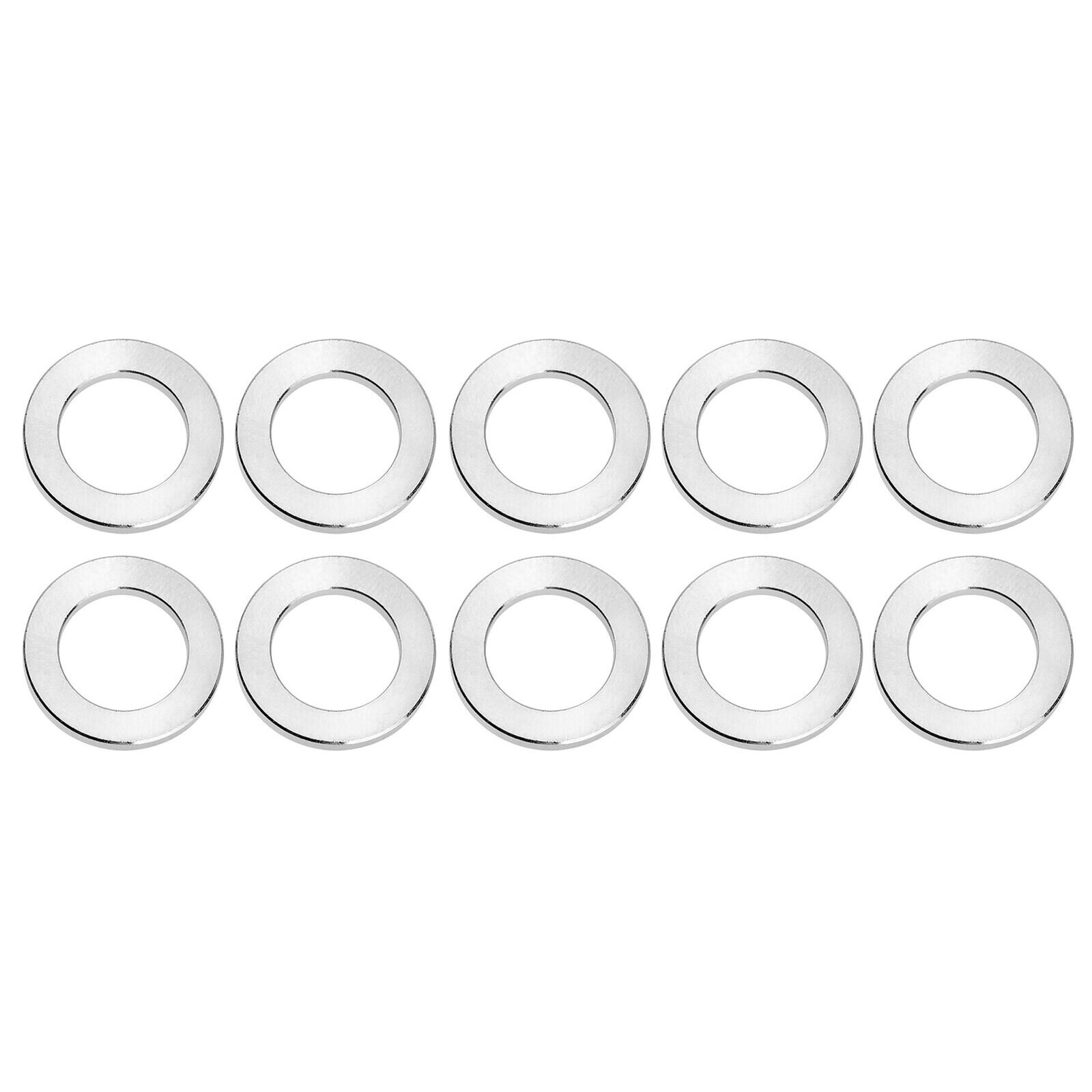 10 Pcs Titanium Washer M4/M5/M6/M8/M10 Flat Gaskets Bolt Washers