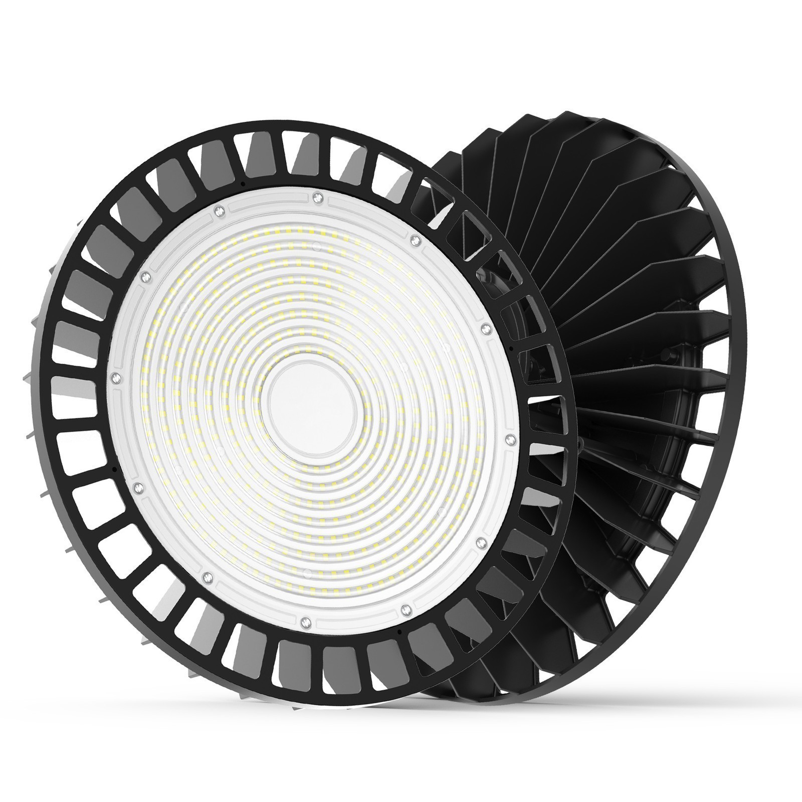 UFO LED High Bay Light 240W Industrial Factory Warehouse Dimmable Lamp 100-277V