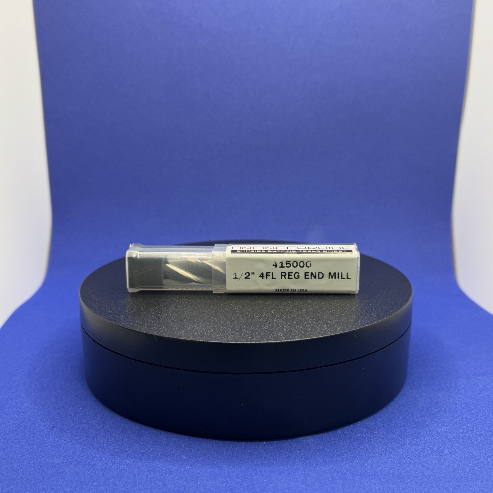 1/2″ Solid Carbide End Mill 4 Flute Center Cutting USA Made