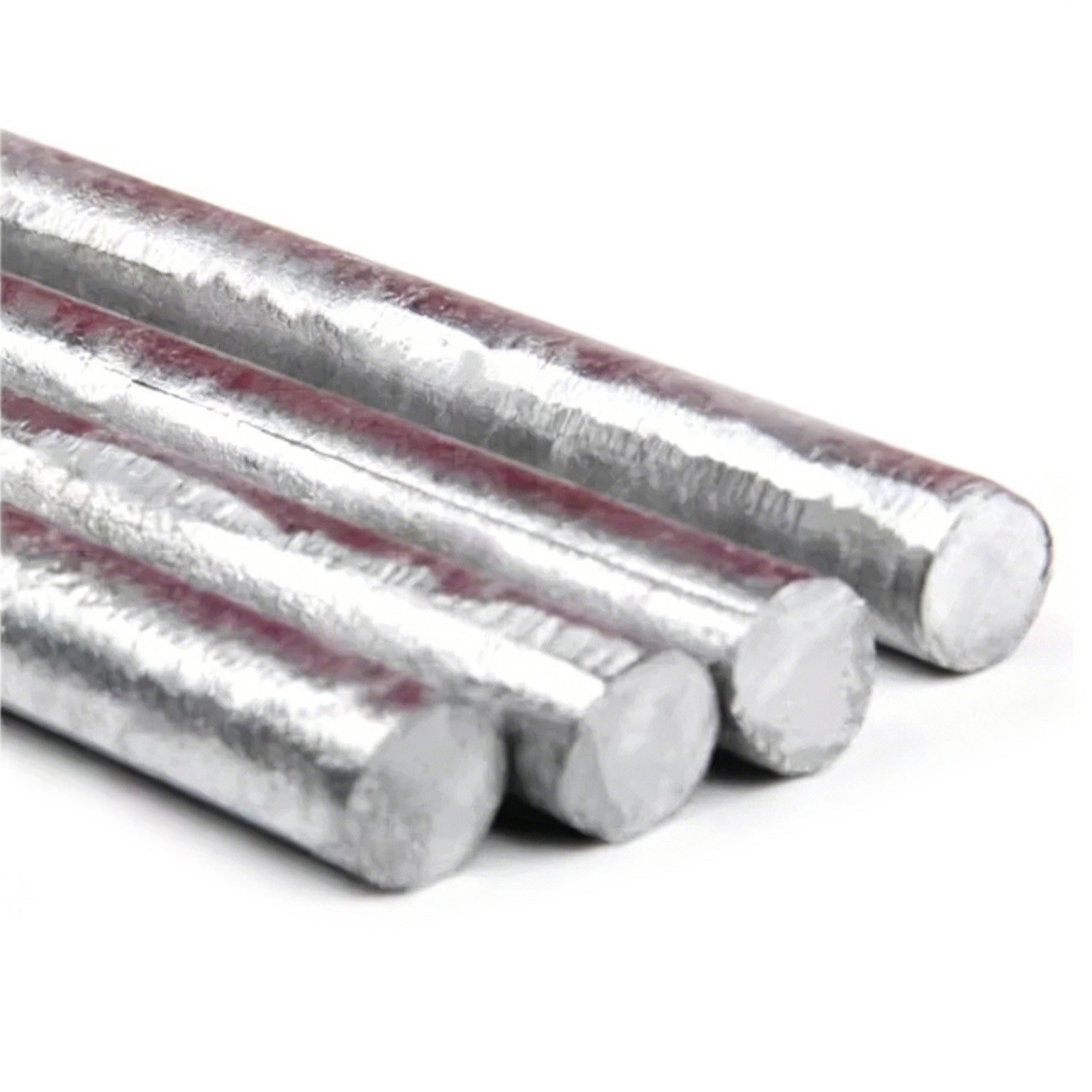 Round Zinc Bar 99.9% Pure Zinc Rod, Marine Anticorrosion, Pure Metal Zinc Anode