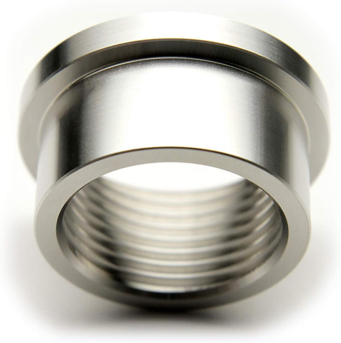 G 1″ (BSPP) Stainless Steel 304 Female Threaded Stepped Weld Bung Mounting Fitti