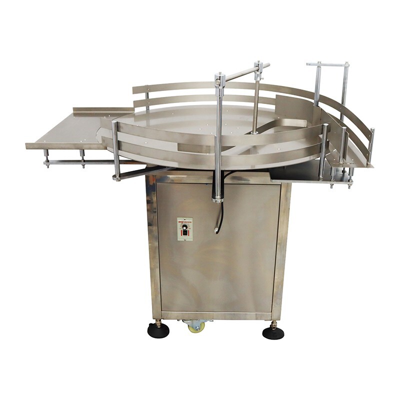 39.37″/100cm Bottle Accumulation Table Assembly Line Bottle Collecting Machine