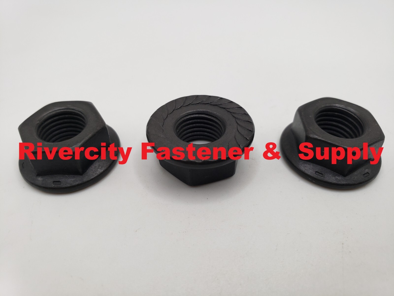 7/16-20 Grade 8 Hex Serrated Flange Nuts 7/16×20 Nuts 7/16 x 20 Flare Lock Nut