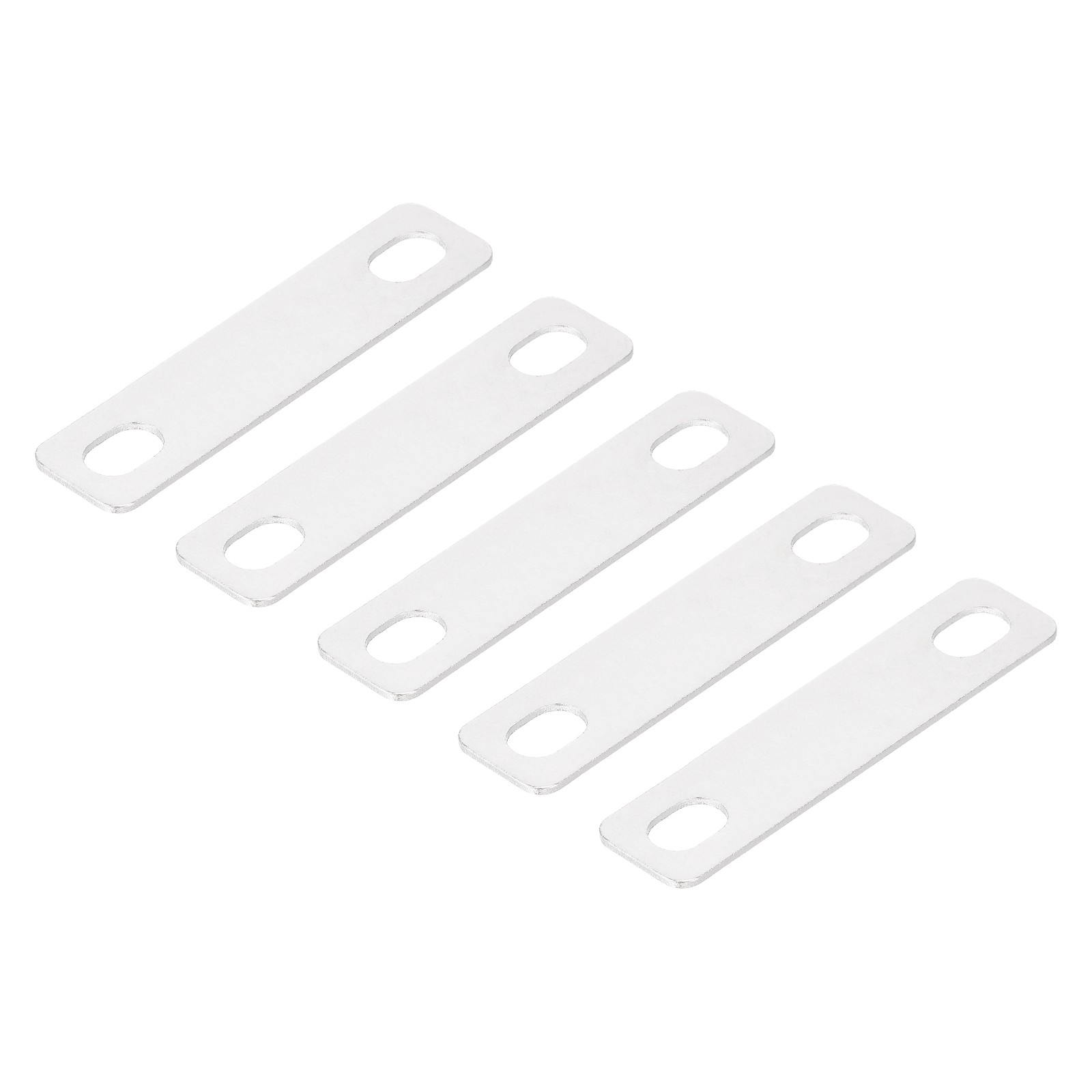 5Pcs Pitch Row 1.8″ (45mm) Bus Bar Connector, Silver