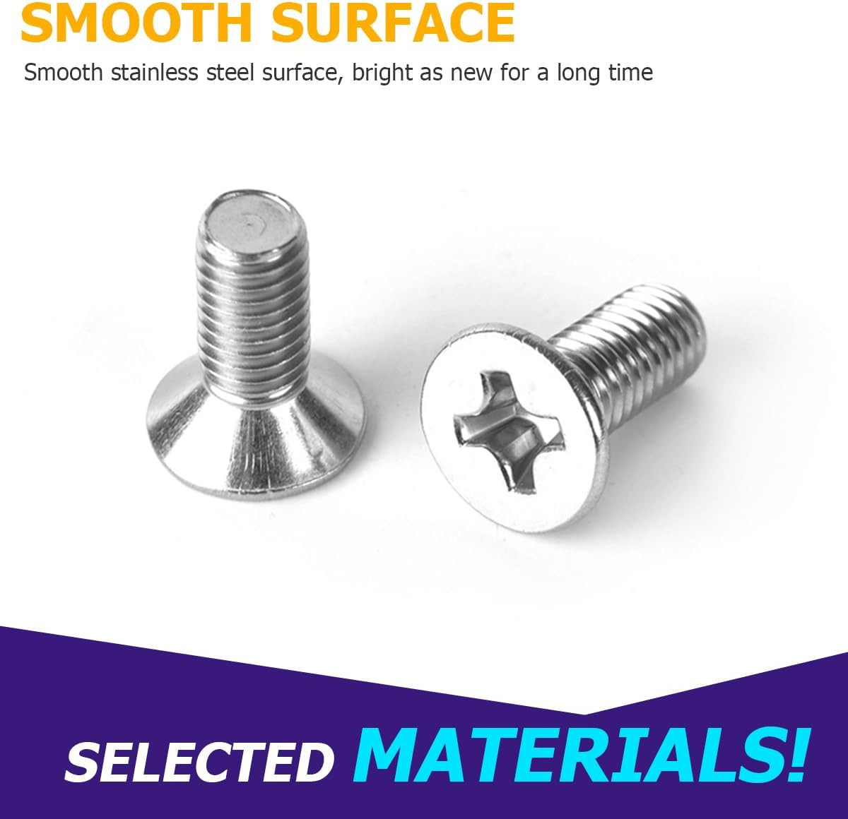 16Pcs Car Brake Disc Rotor Screws, 93600-06014-0H, Stainless Steel Retaining …