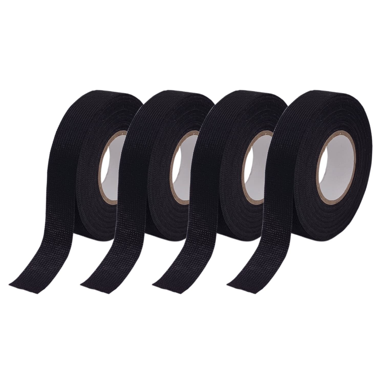 Electric Insulation Tape Fabric, 3/4In x 50ft Automotive Cloth, Black