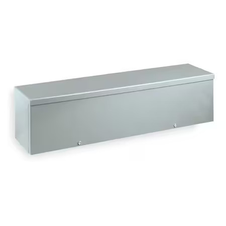 Wiegmann Rscg040424 Wiring Trough, 3R Rating, Carbon Steel, Ansi 61 Polyester