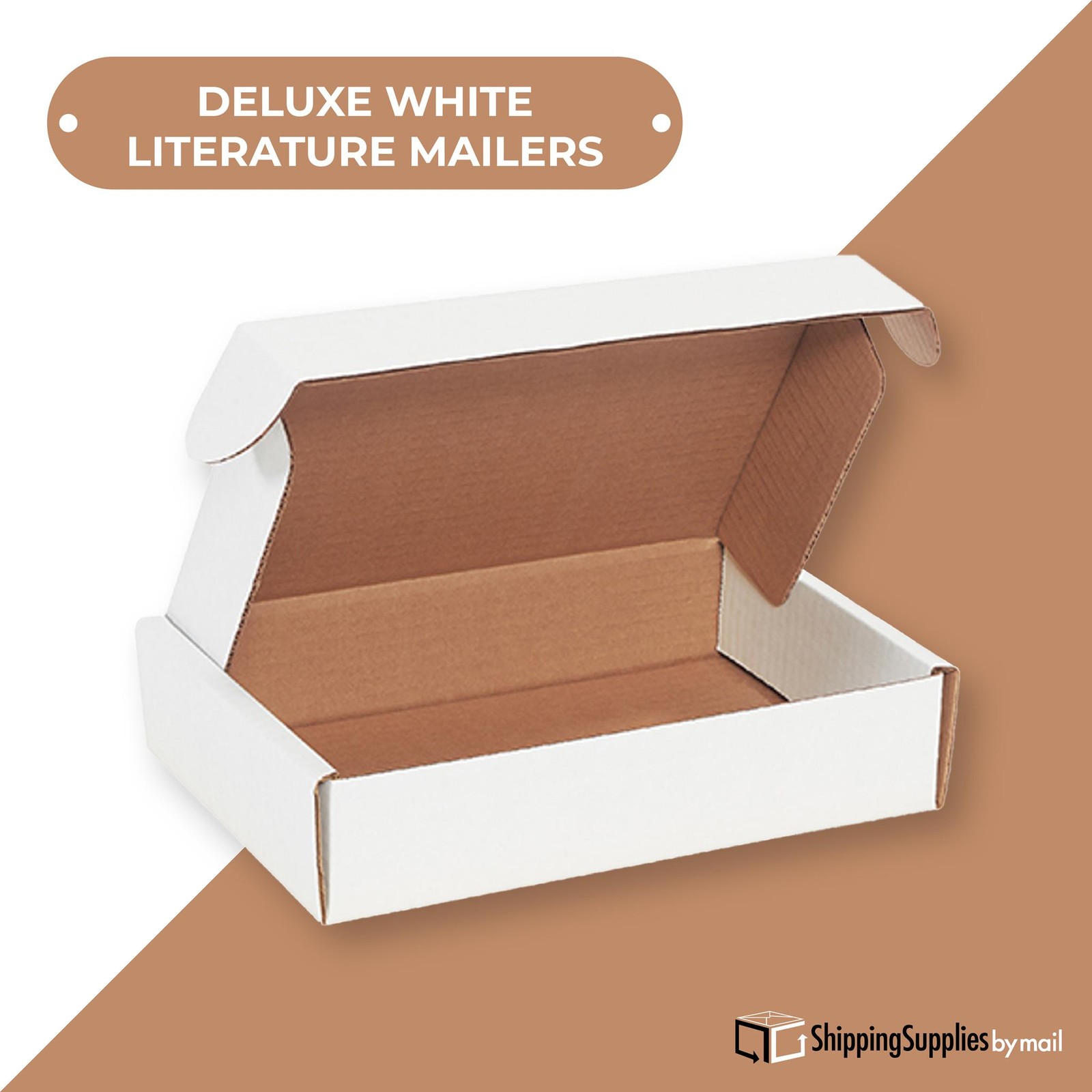 Secure 16x10x2 3/4″ White Literature Mailers ECT-32B 50/Case
