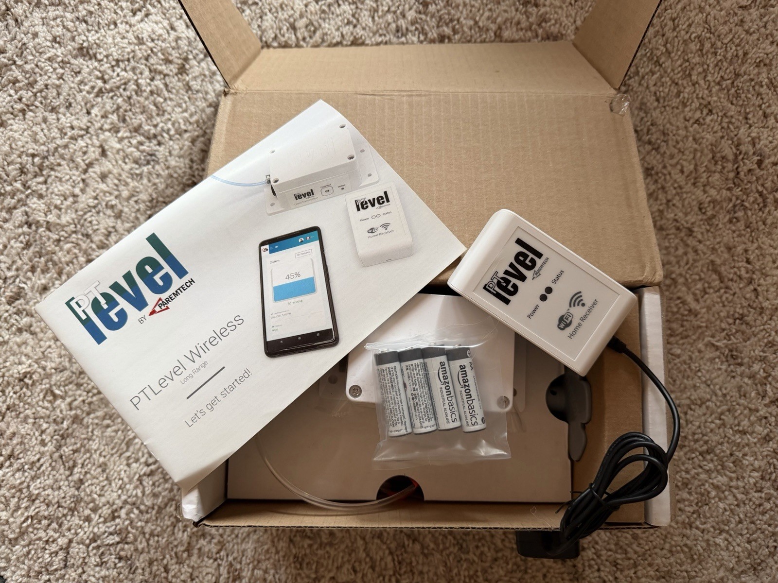 PTLevel Wireless Tank Level Monitor
