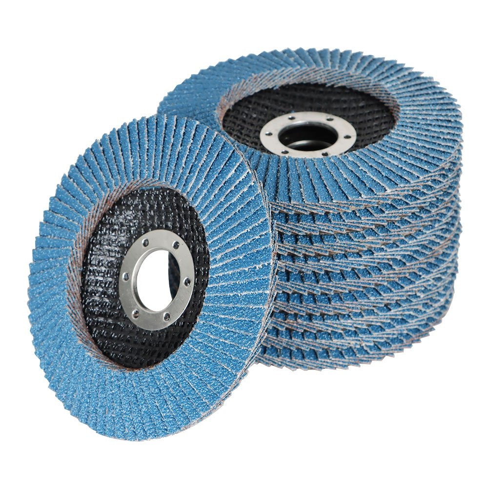 50Pack 4-1/2″ X 7/8″ 40 Grit T29 Premium Zirconia Flap Disc Sanding Grinding