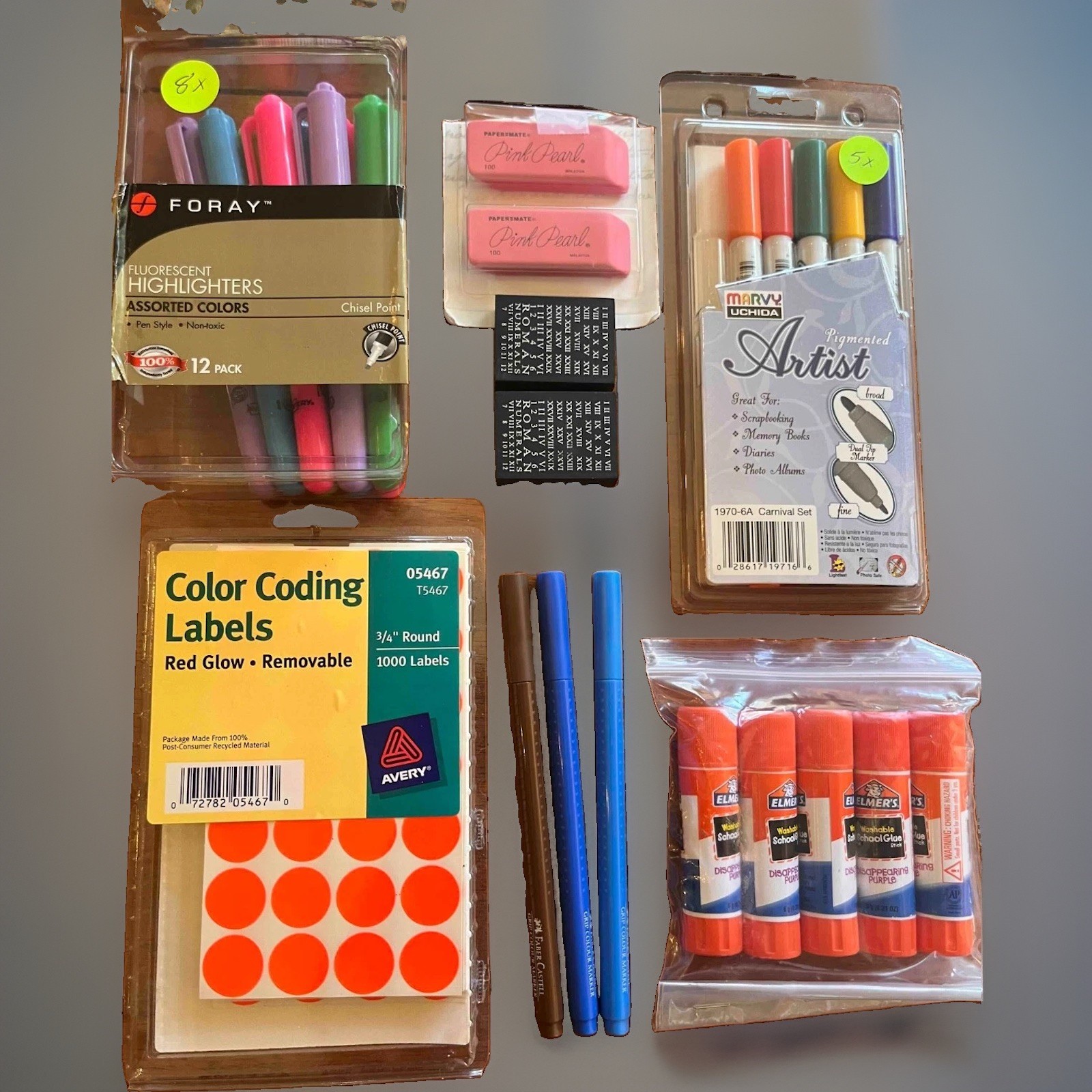 Lot of Office, School, Crafts, Scrapbook, Office Supplies