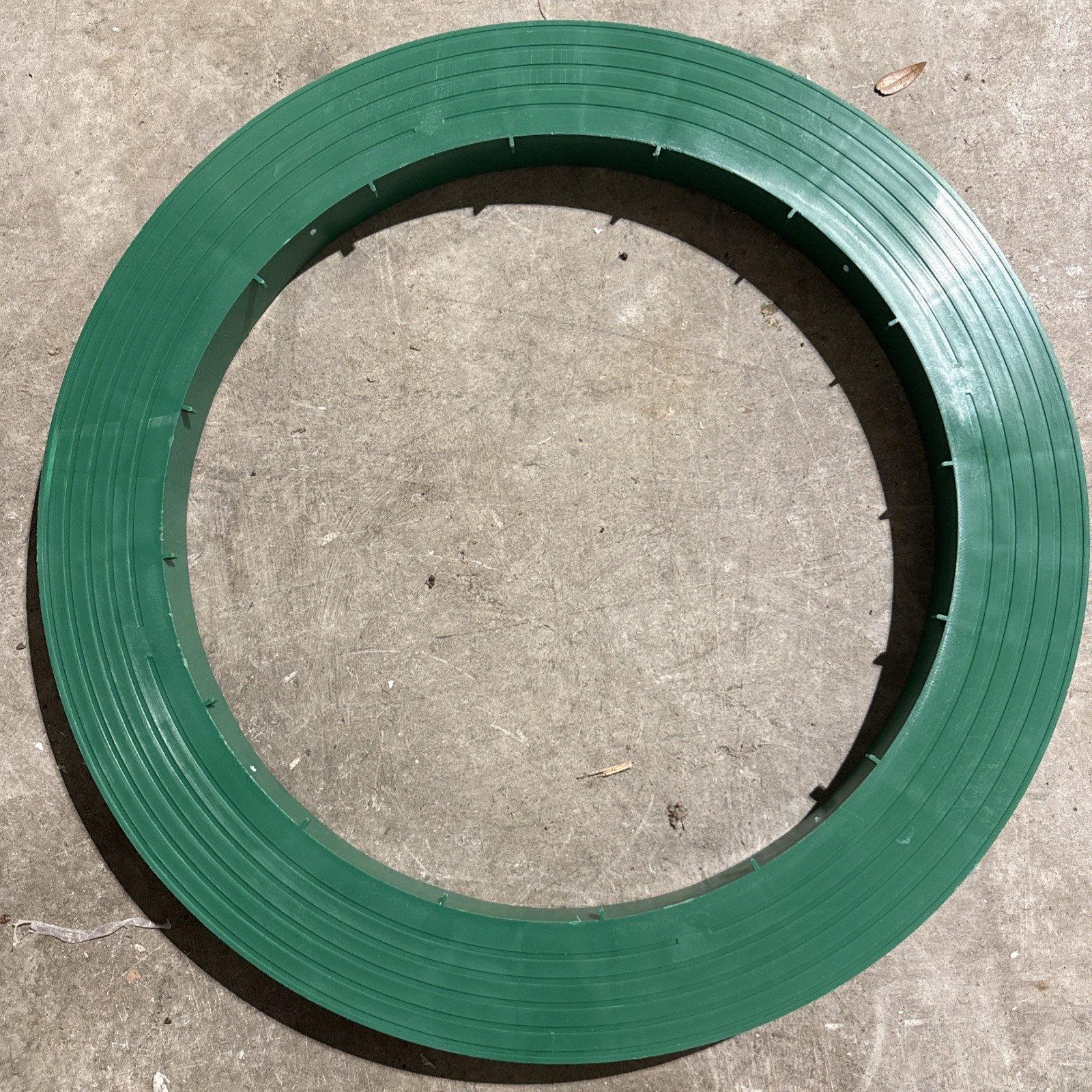 Tuf-Tite 16” Septic Tank Riser Adapter Ring Green Heavy Duty Plastic