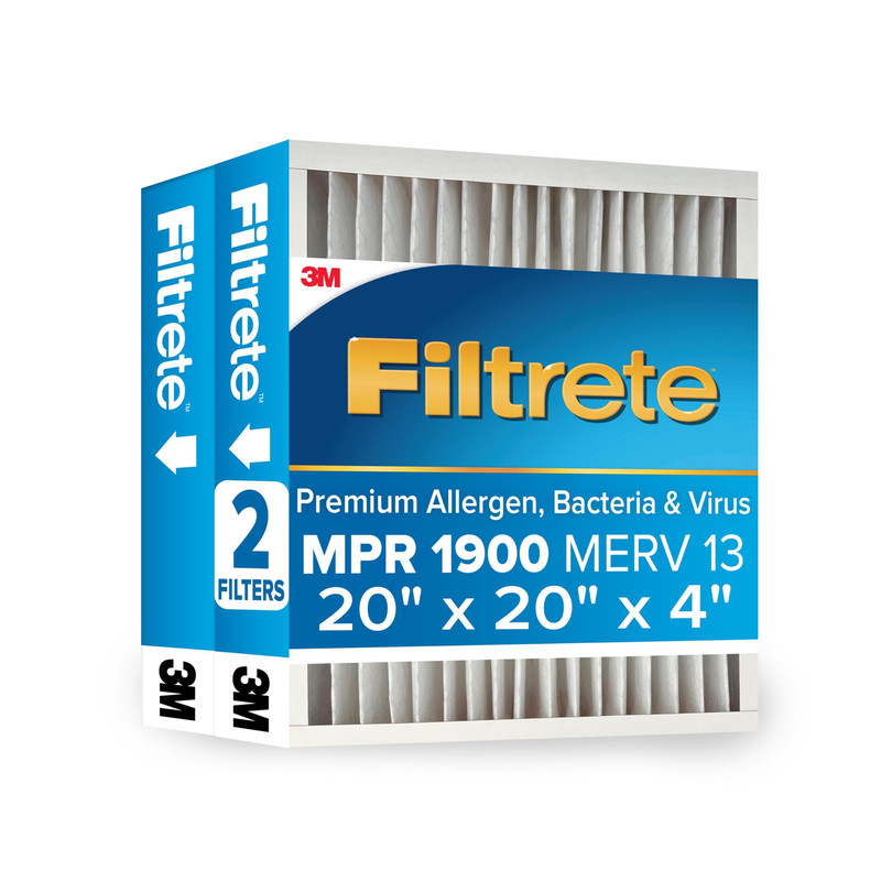 Filtrete 20X20X4 Ac Furnace Air Filter Merv 13 Mpr 1900 Premium Allergen