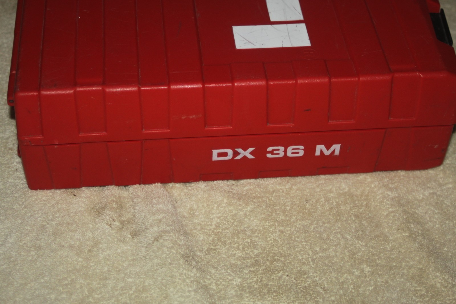 Hilti DX36M Powder Actuated Nail Stud Case ONLY w Some Accessories (Fastner/Nail