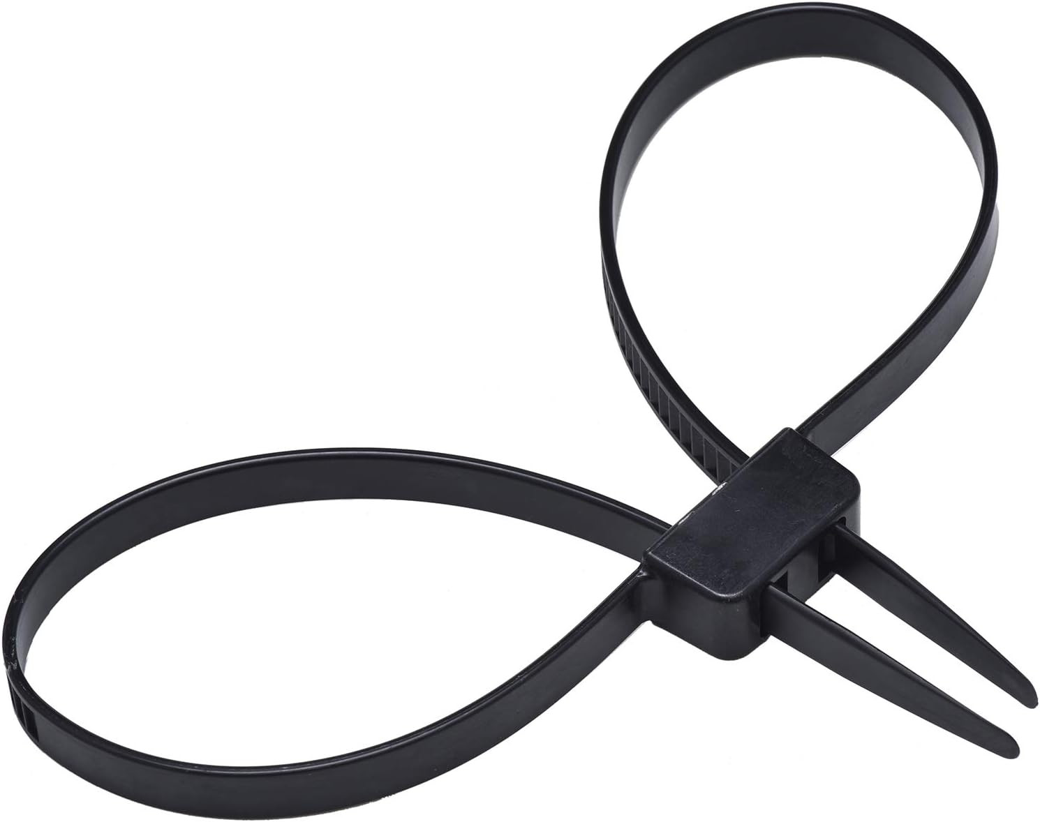 10 PCS Heavy Duty Strong 250-Lb Zip Tie Handcuff Nylon Double Locking Cuffs Dis