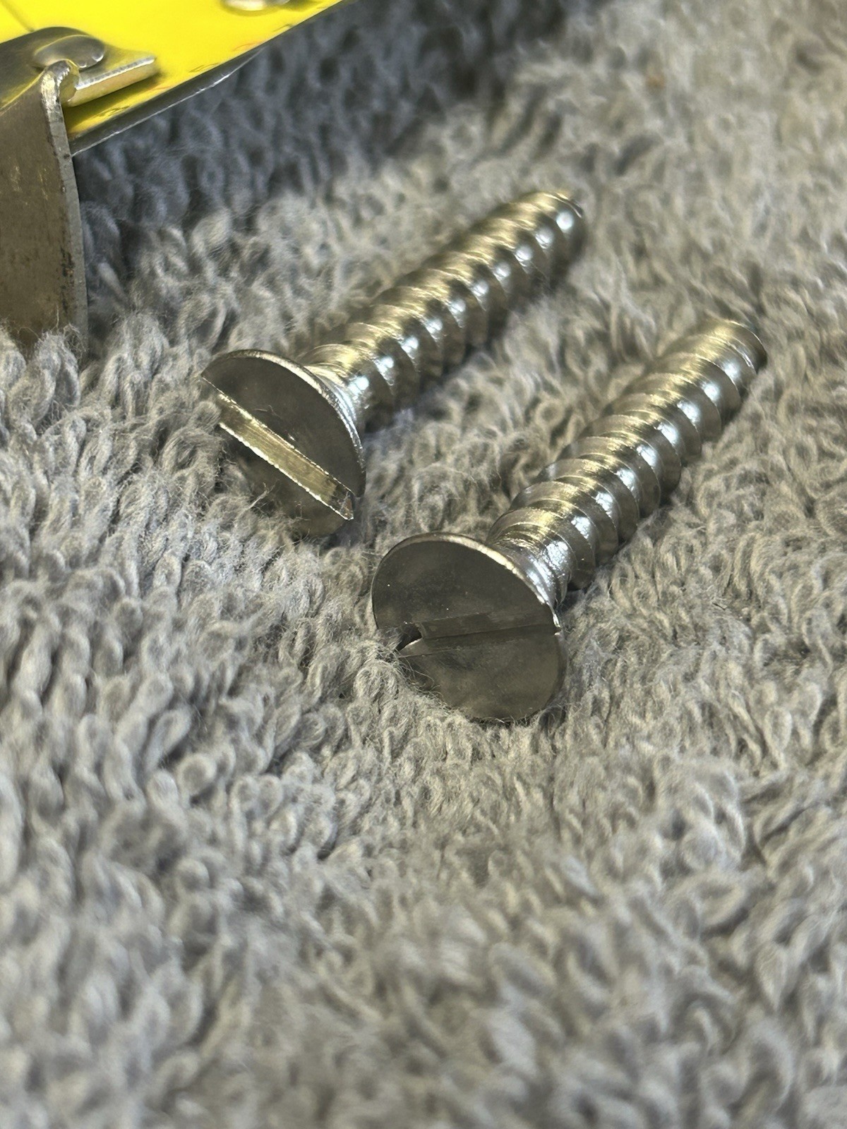 Lot Of 5 Pounds 3 Inch Flat Head Slotted Stainless Steel Deck Screws + 1 Inch