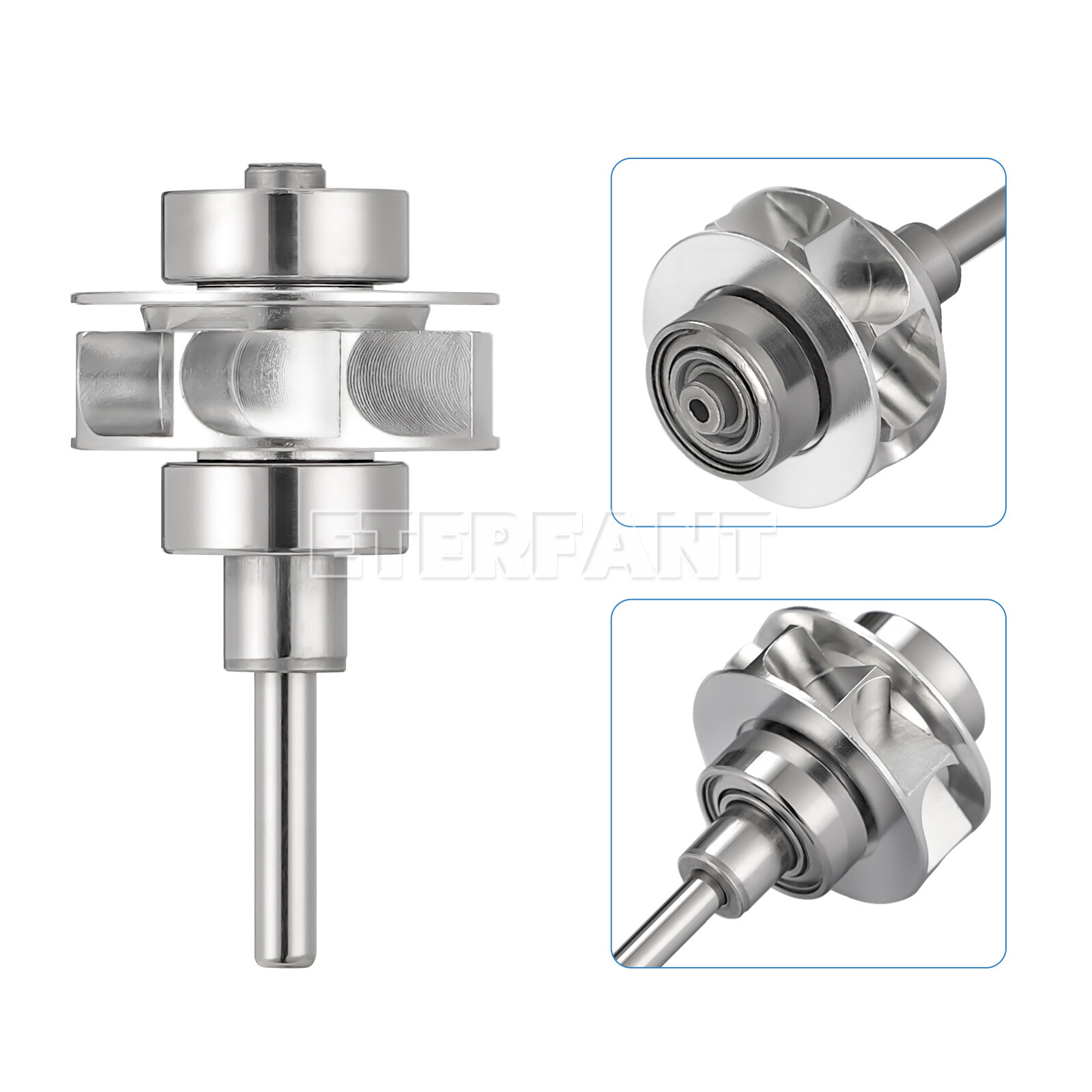 ENTERFANT Dental Turbine Cartridge Rotor Autochuck For High Speed Handpiece