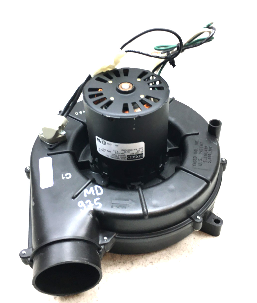 FASCO 7021-9011 Draft Inducer Motor Assembly D330757P01 115V used #MD975