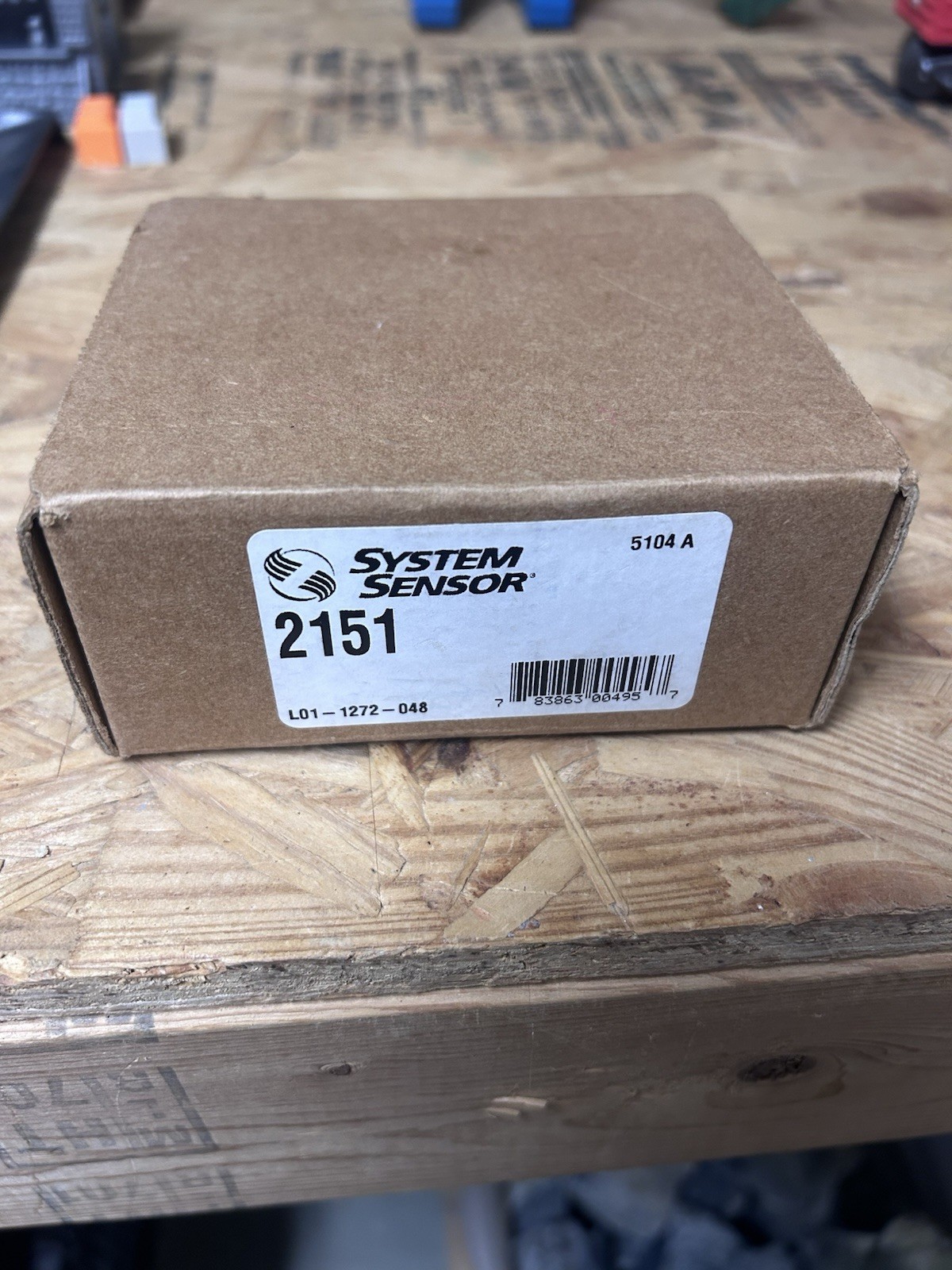 NEW System Sensor 2151 Photoelectric Low-Profile Plug-In Smoke Detector