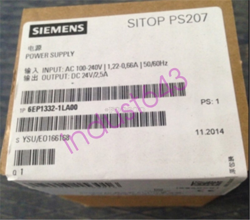 Power Supply Siemens Sitop PS207 6EP1 332 1LA00 6EP1332-1LA00 yp