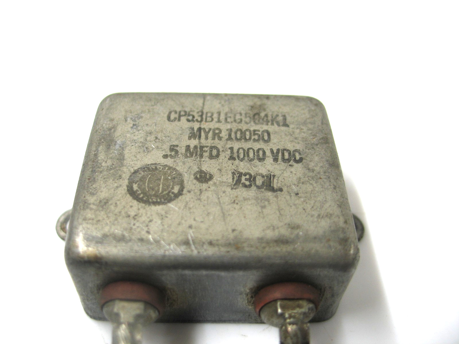 CONNELL DUBILER MYR 10050 SEALED CAPACITOR 0.5MF 1000V Q0458