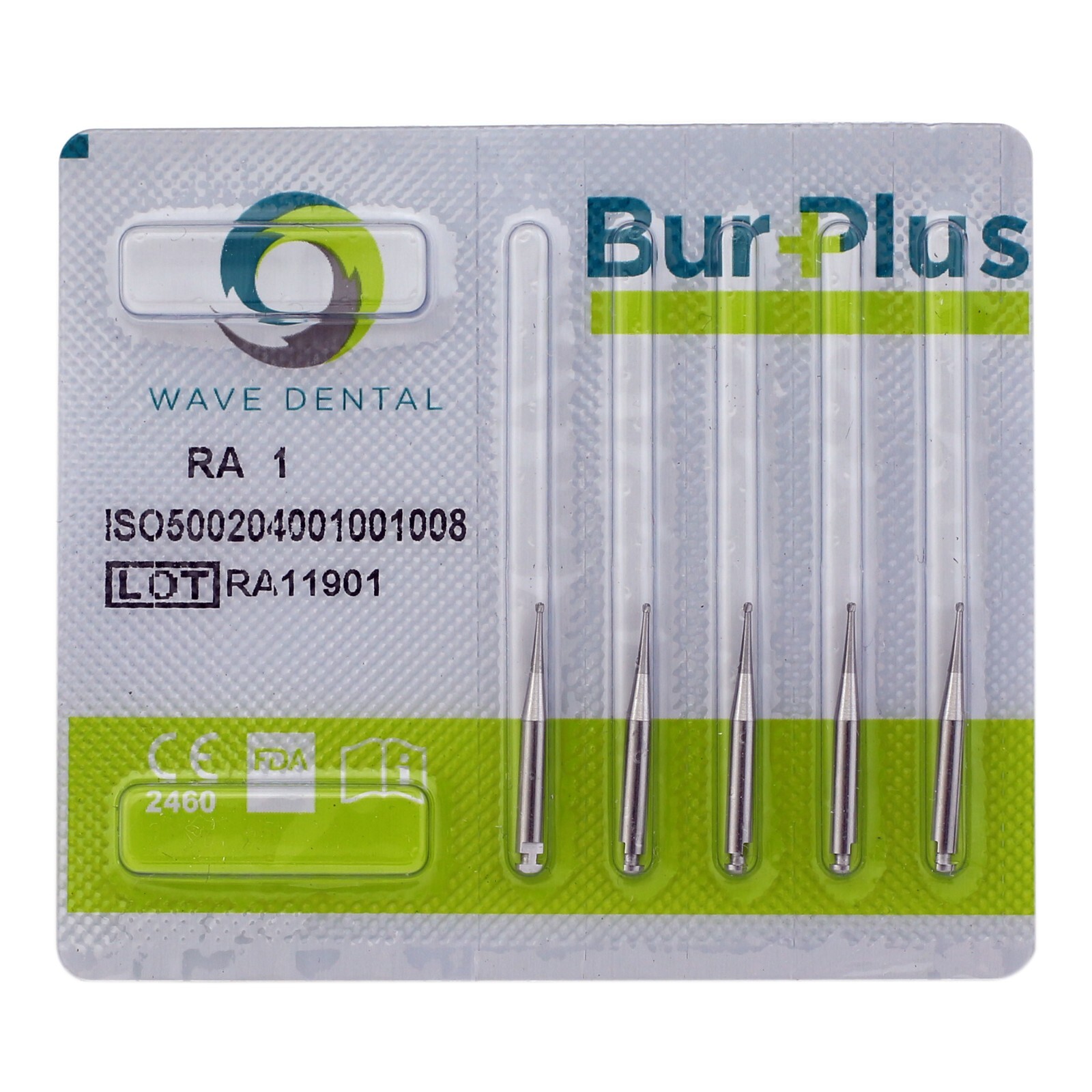 Wave Dental Tungsten Carbide Bur for Low Speed Contra Angle Latch RA 22mm / 26mm