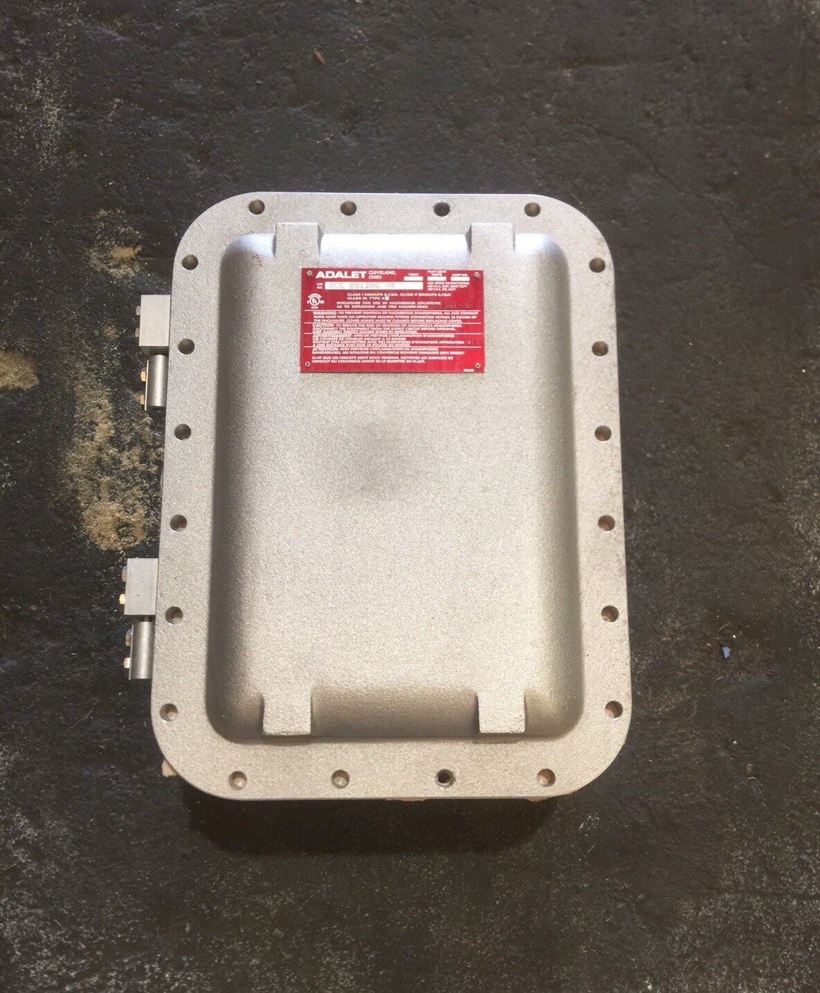 HOUSTON STOCK NEW ADALET XCE-081206-N4 EXPOSION PROOF ENCLOSURE NEMA 4 FREE SHIP