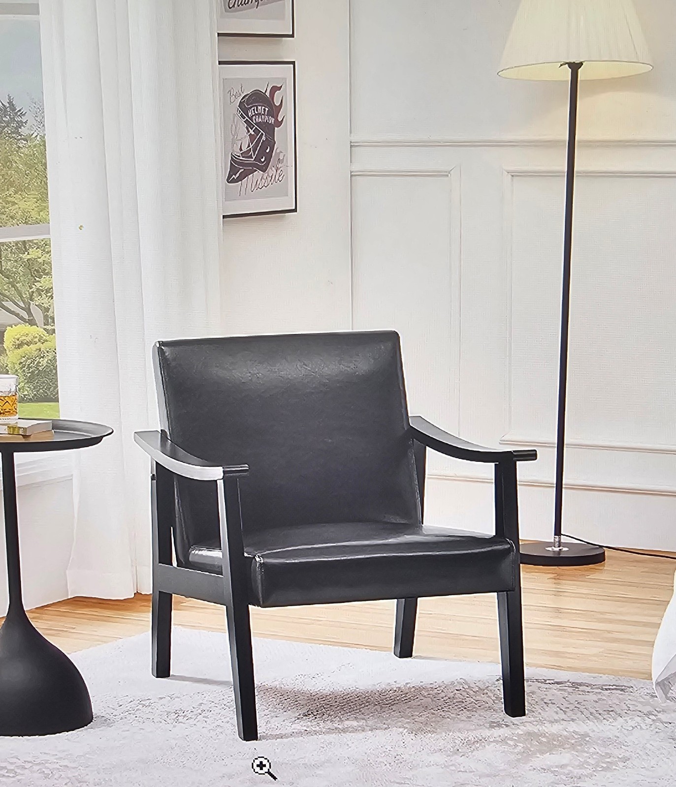 Yaheetech Accent Chair Modern Living Room Bedroom Office 2 In Box Assy Required