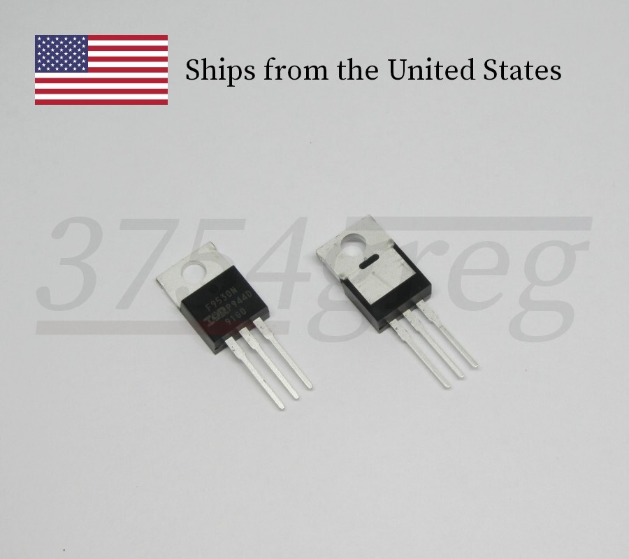4pcs – IRF9530N (IRF9530NPbF) P-Channel Power MOSFET – TO-220 – IR/Infineon