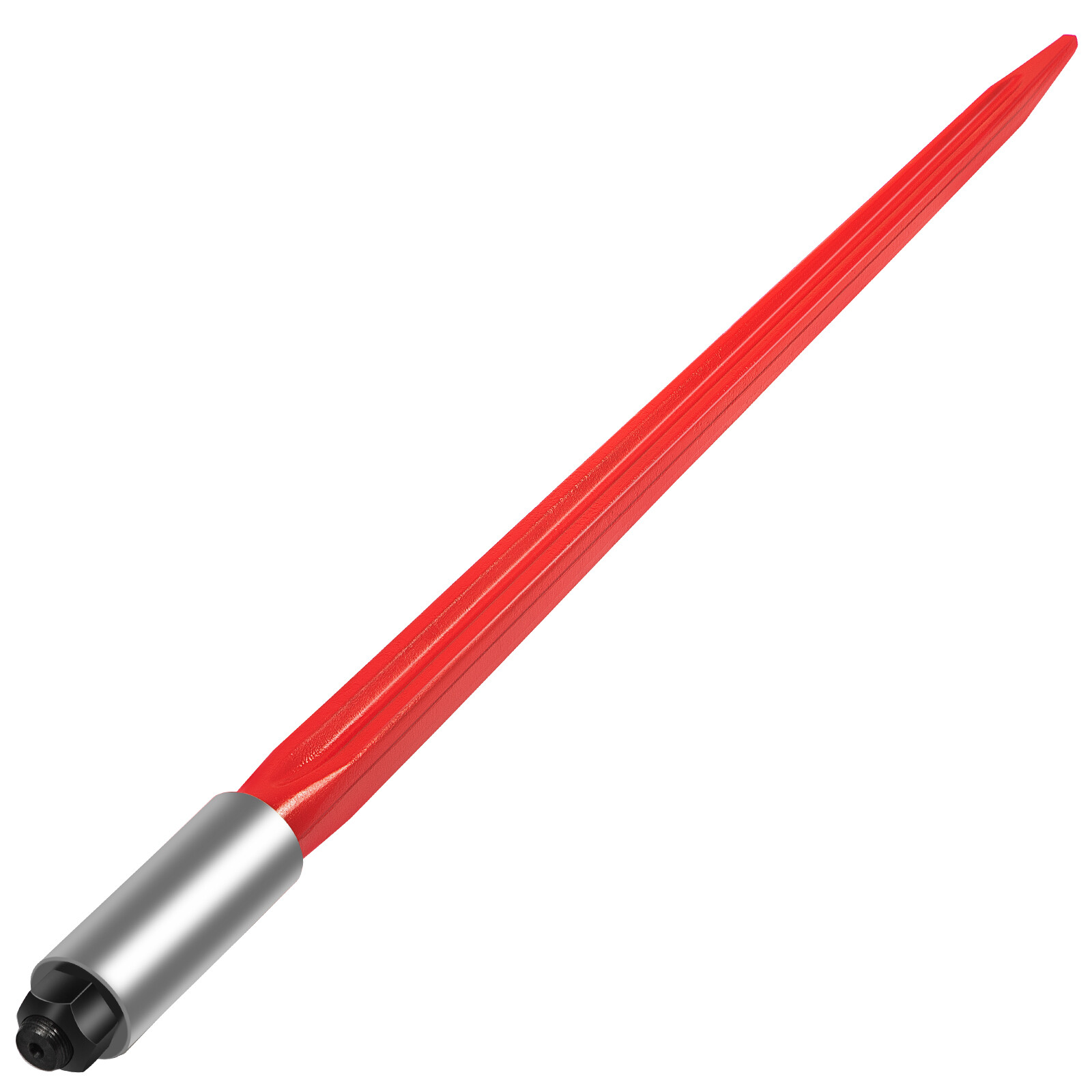 VEVOR 32″ 1350lb Capacity Square Hay Bale Spear Nut Tach Bobcat 1 3/8″ Wide Tine