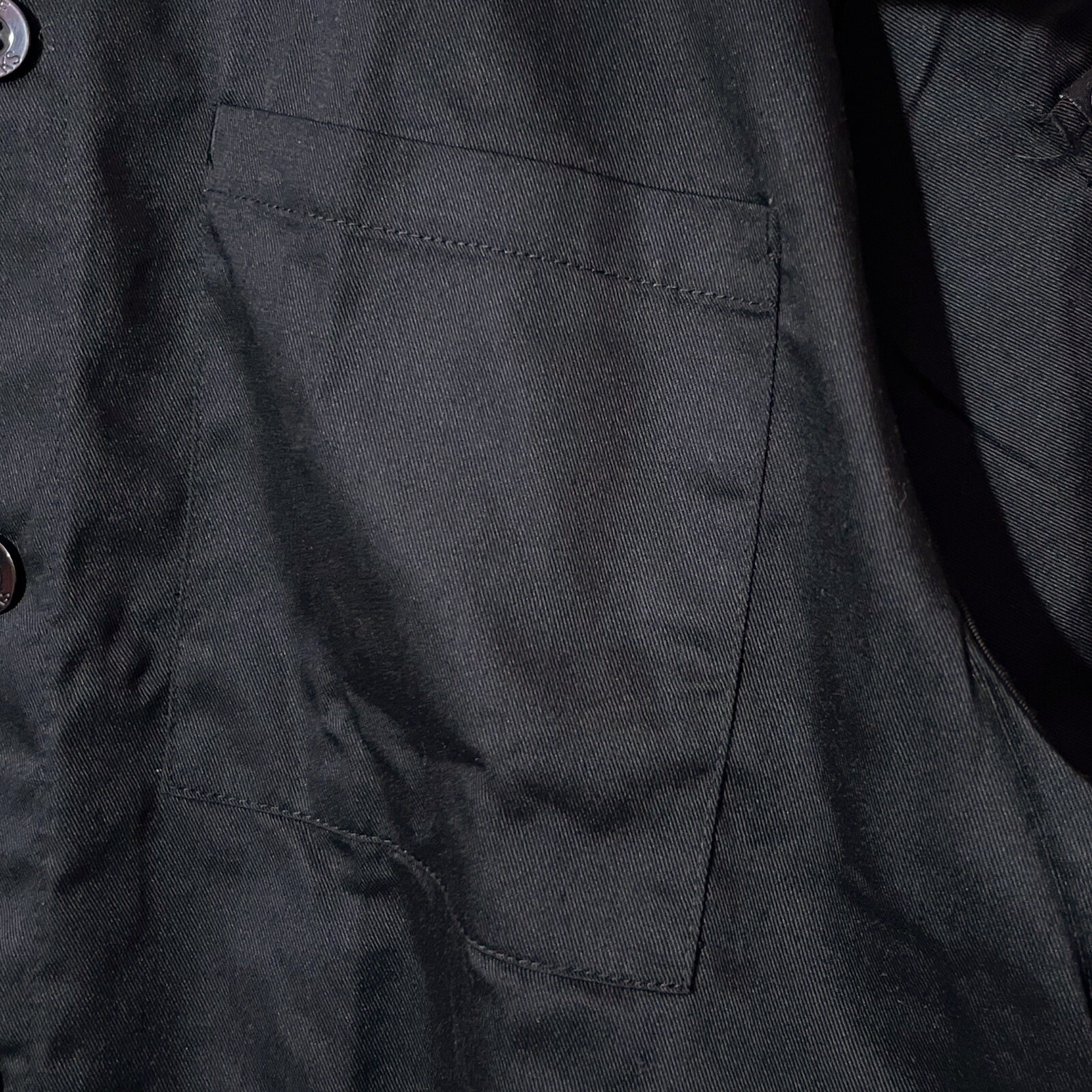 Chef Works chef’s jacket short sleeve adult men’s size 2XL black coat unisex