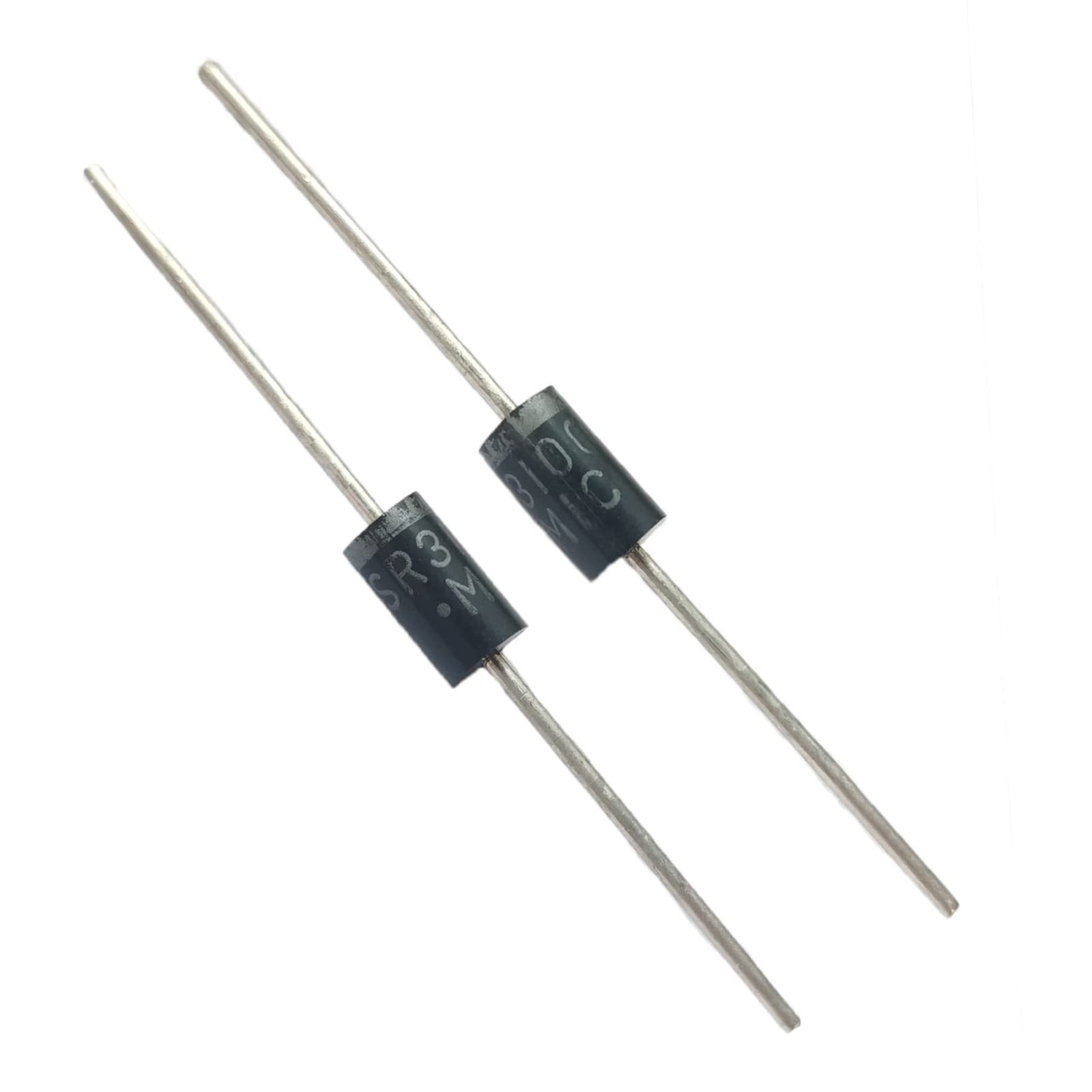 50pcs 5Types Schottky diodes,Package Including:SR3100 SR3200 SR560 SR5100 SR5200