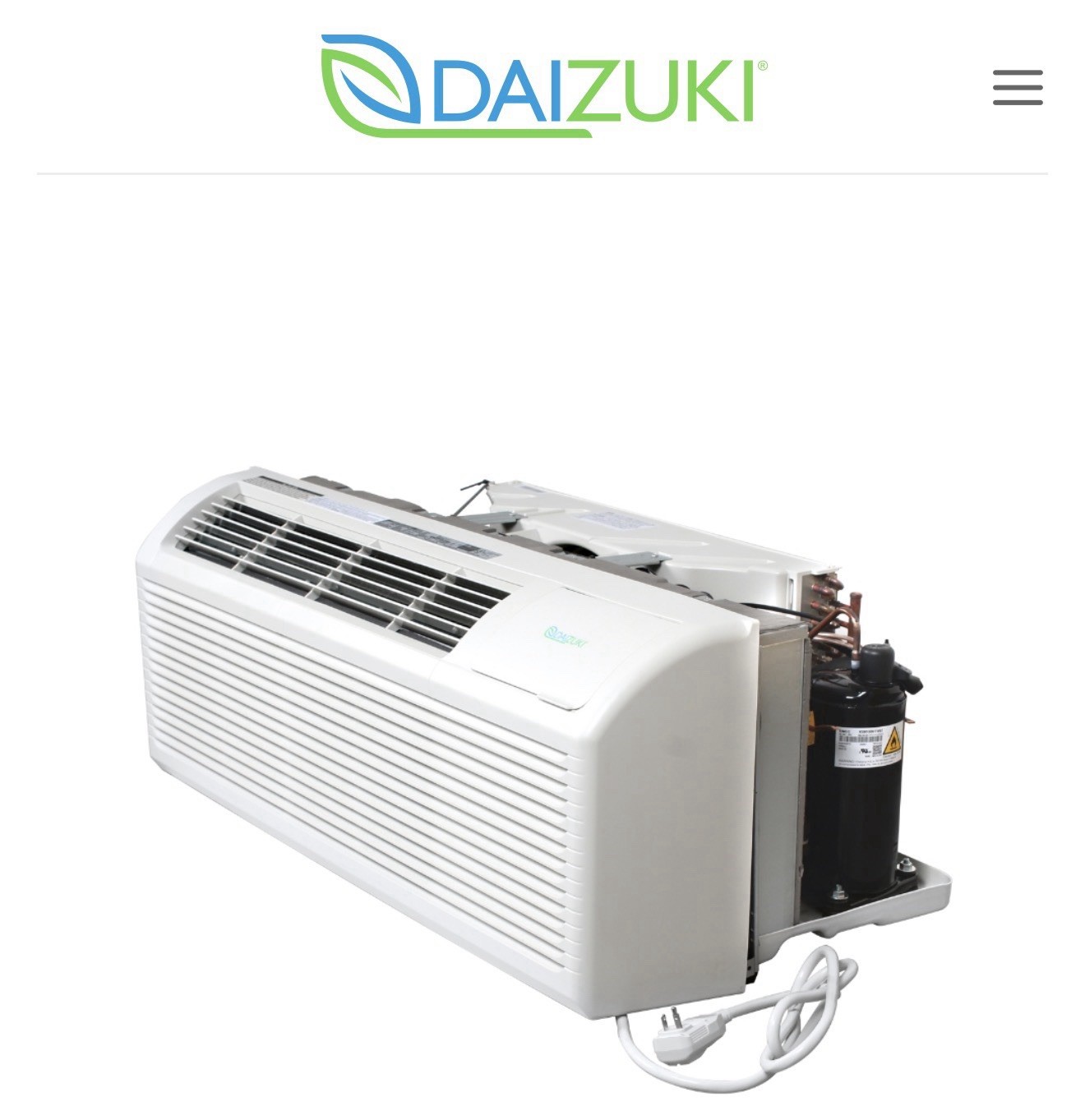 Daizuki PTAC 12K BTU NIB ( Local Pickup Only) 50 Units Avail No Shipping!