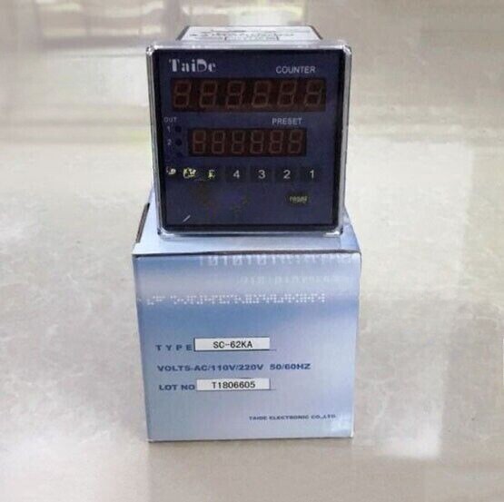 1PCS New SC-62KA Counter AC/110V/220V 50/60Hz