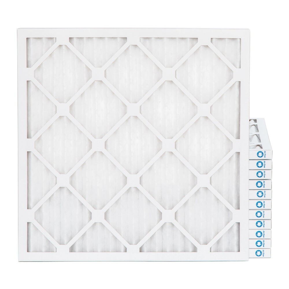 12x12x1 MERV 8 Pleated AC Furnace Air Filters. 12 Pack