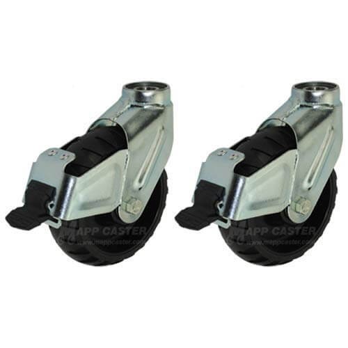 Stryker Stretcher 6″ x 2″ Replacement Casters with Brakes –