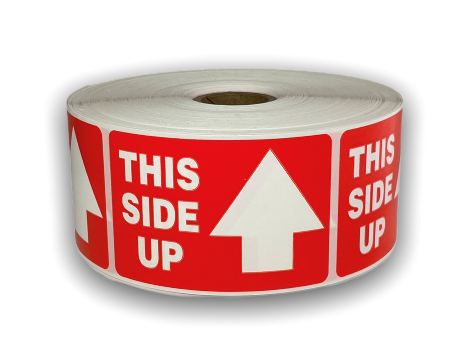 2×3, THIS SIDE UP (With an Arrow image), 500 labels per roll, 1-60 Rolls