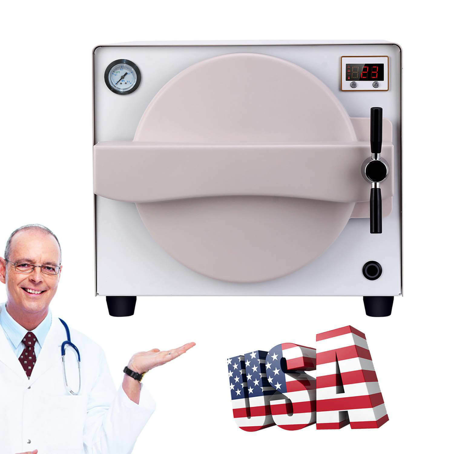 Esterilizador de vapor autoclave médico/1:5/1:4.2 LED Increasing Contra ángulo