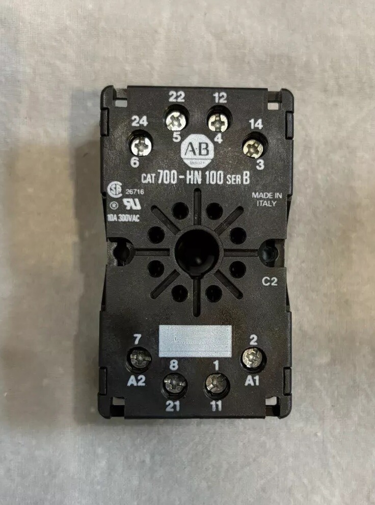 ALLEN BRADLEY 700-HN100 SERIES B RELAY SOCKET, 10 Available