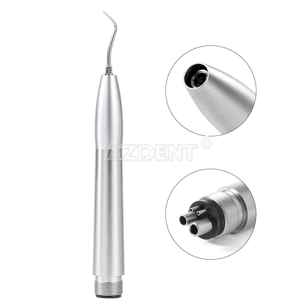 Kavo Style Dental Air Scaler Handpiece Sonic Scaler Cleaner 2/4Holes w/3pcs Tips
