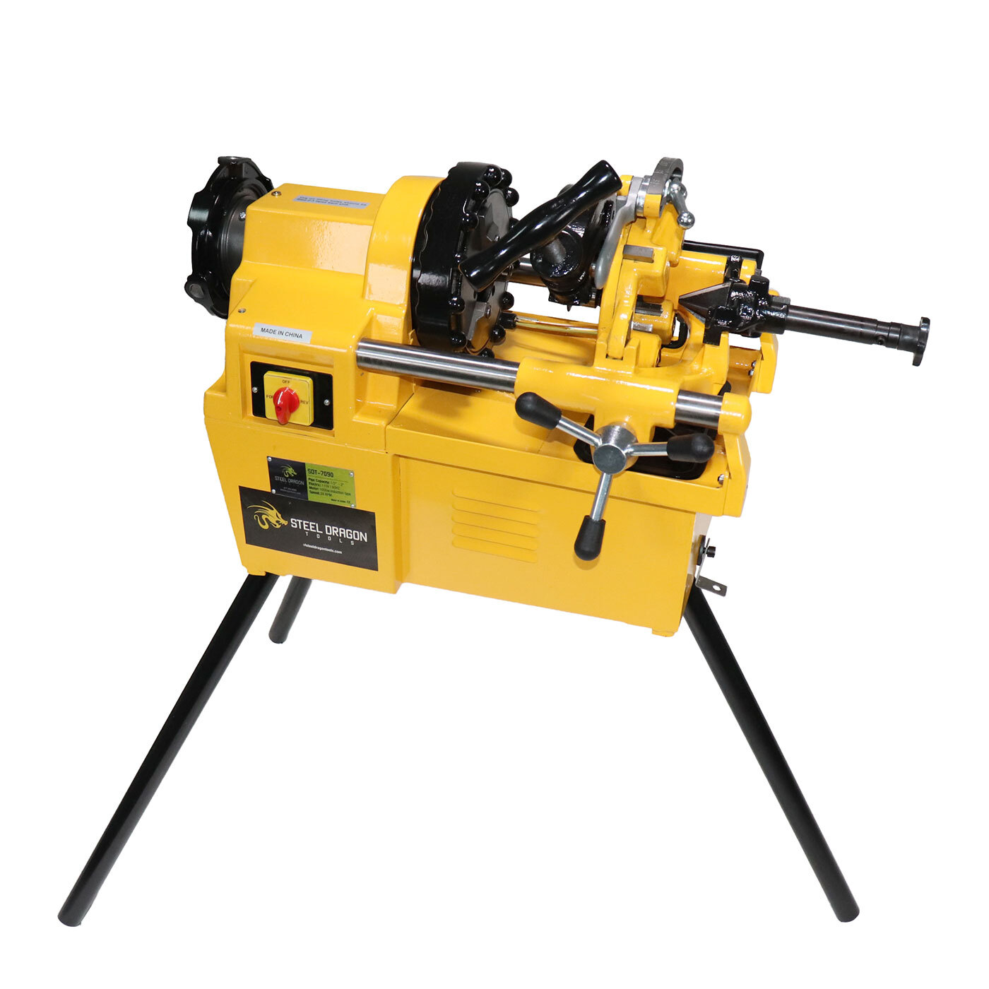 Steel Dragon Tools® 7090 2″ Pipe Threading Machine