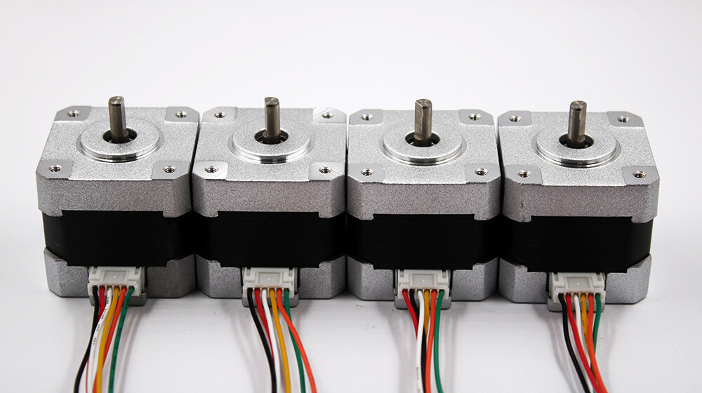 4pcs Stepper Motor Nema 17 64oz.in 30cm Cable – DIY CNC Robot Reprap Makerbot