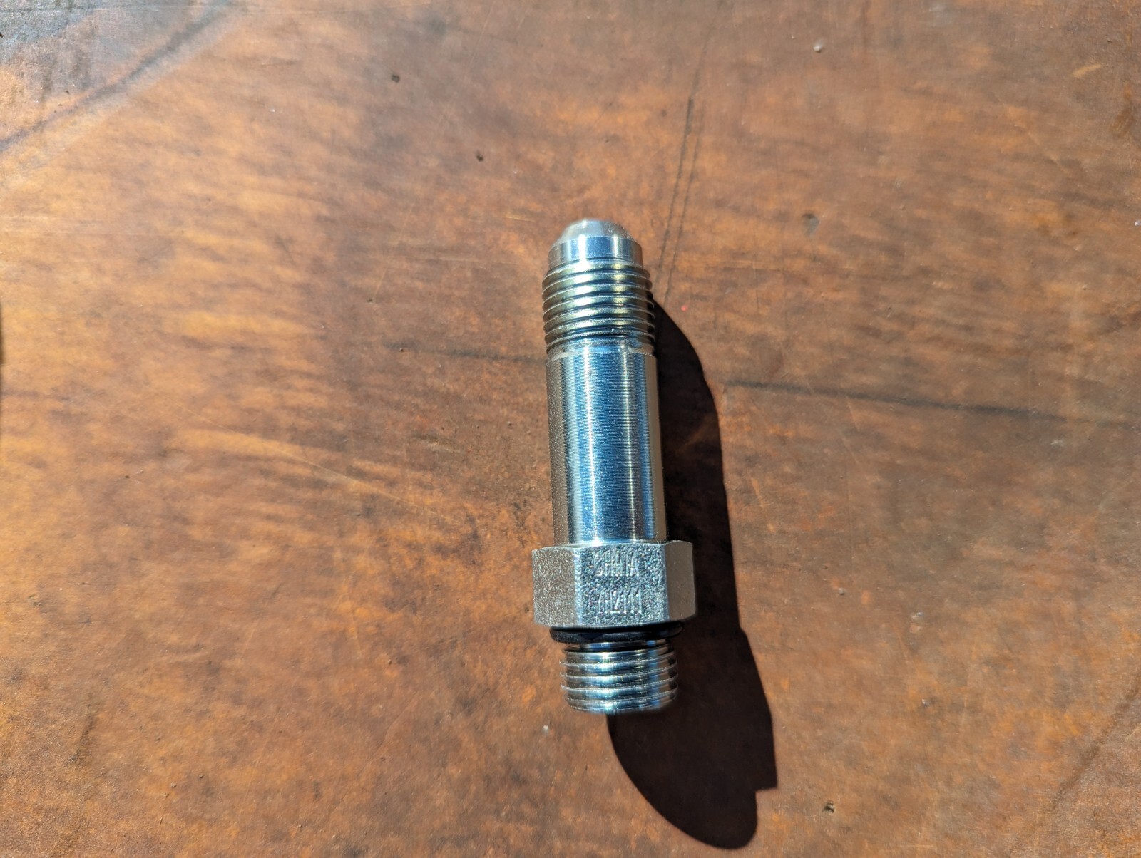 Male JIC to Male O-Ring Straight Hose Adapter 9/16-18 (G8AD)