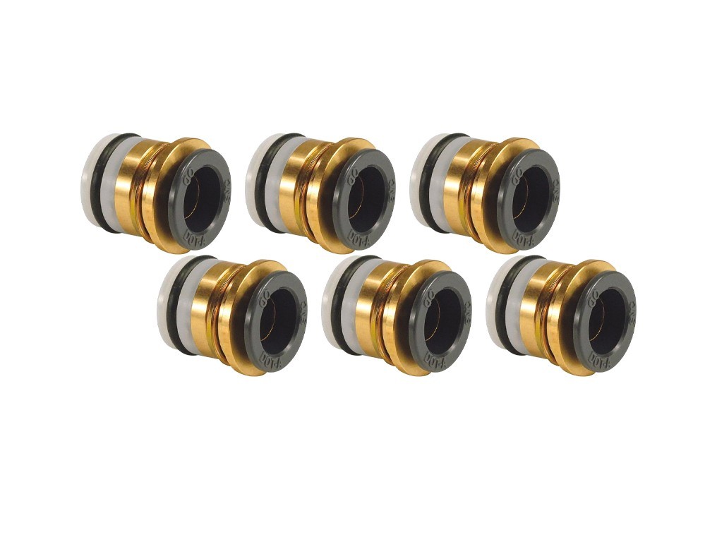 SMC Cartridge Fitting 1/4 Accuair VU4, Air Lift 3S, 3P, 3H Replacement 6 Pack