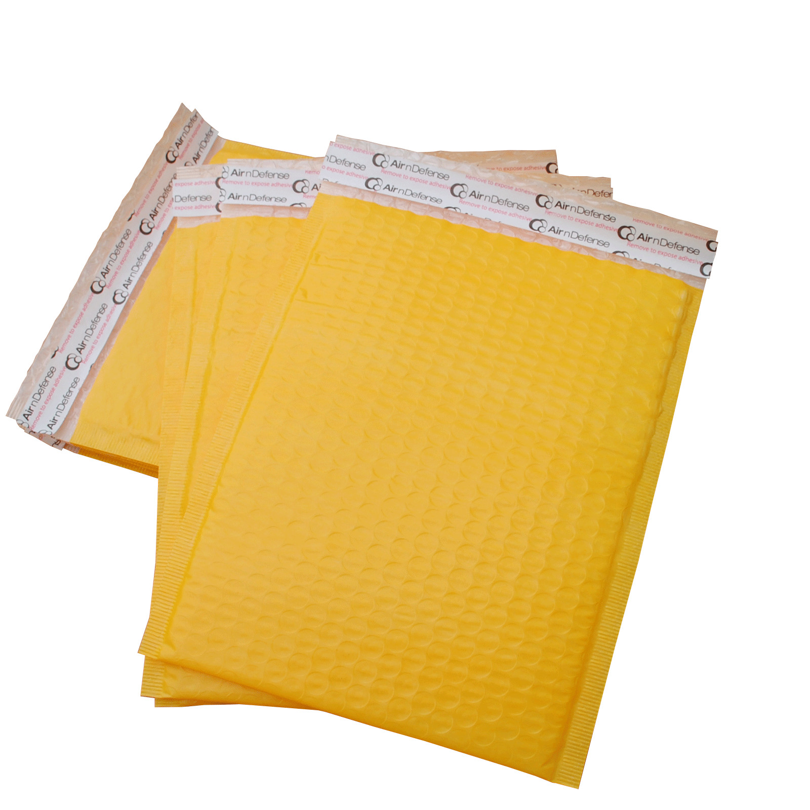 AirnDefense #000 4×8″ Colored Poly Bubble Mailers Shipping Padded Envelopes