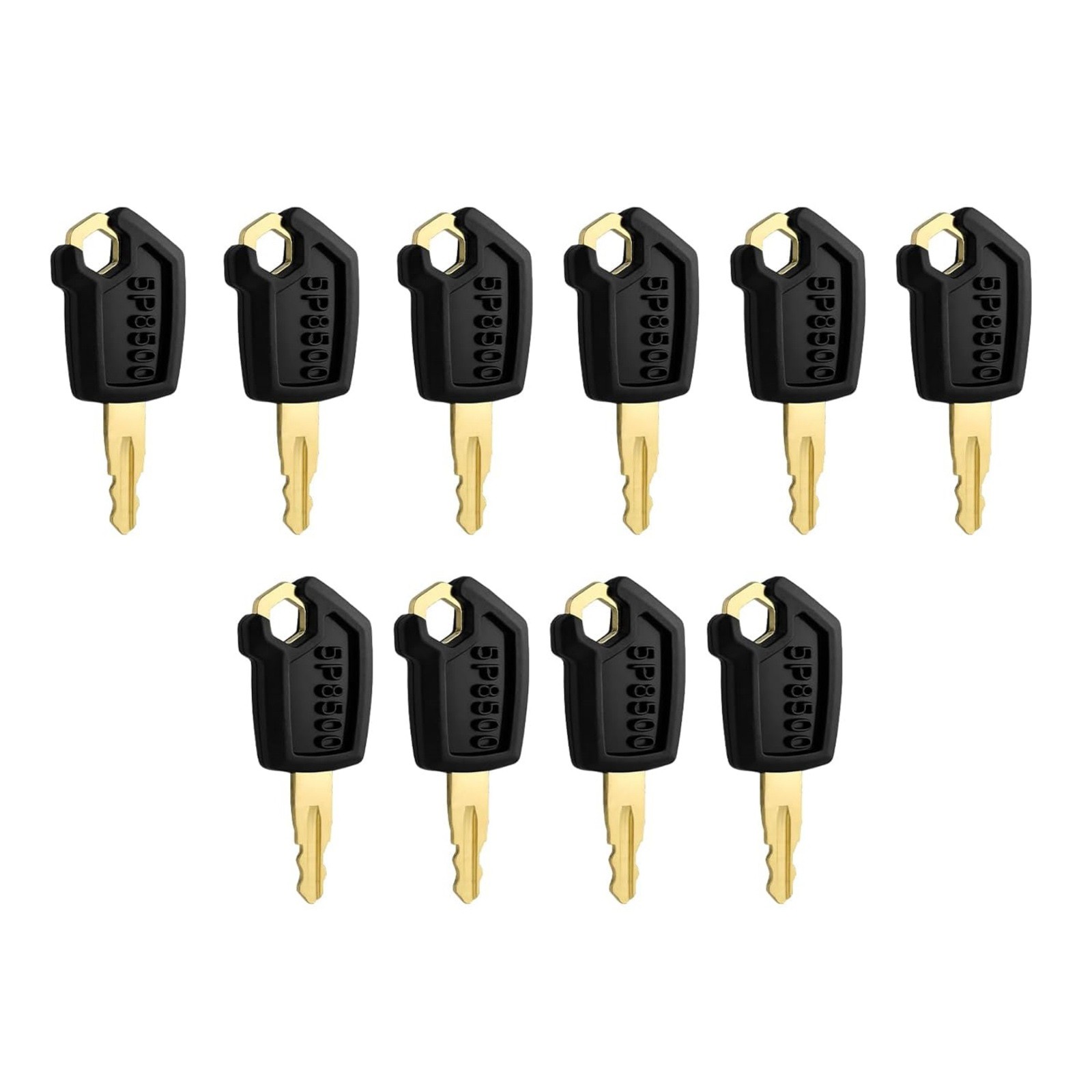 10 Unit 5P8500 Heavy Machinery Key For Caterpillar Asphalt Compactor Equipment